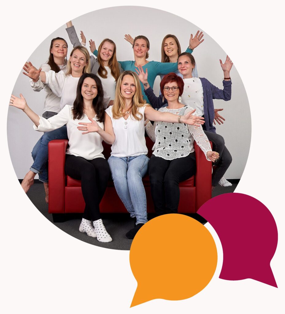 Das Team der Logopädie-Praxis Elisabeth Scur in Oranienburg